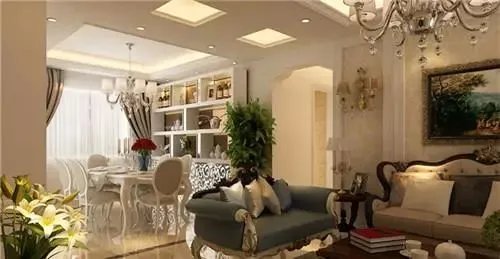 客厅连餐厅装修效果图,5款吃香的小户型客厅餐厅!