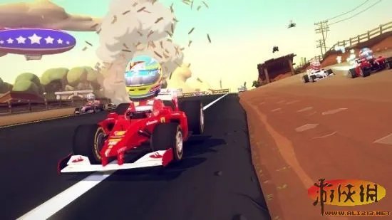 抄袭跑跑卡丁车?《F1赛车明星》新预告及截图赏