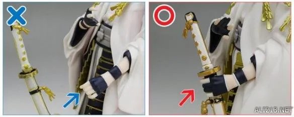 正版手办与盗版邪神大比拼 比一比就可以看出真假！