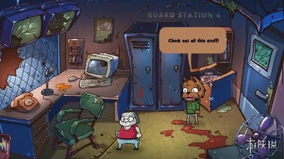 卡通风僵尸生存游戏《穿越僵尸启示录2：牢笼》专题上线