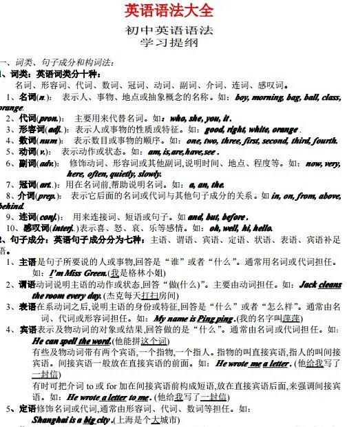 初中英语教学方法有哪些