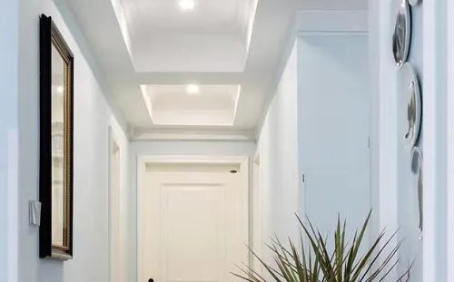 过道小范围的吊顶设计单调，有什么独特又实用的设计吗？