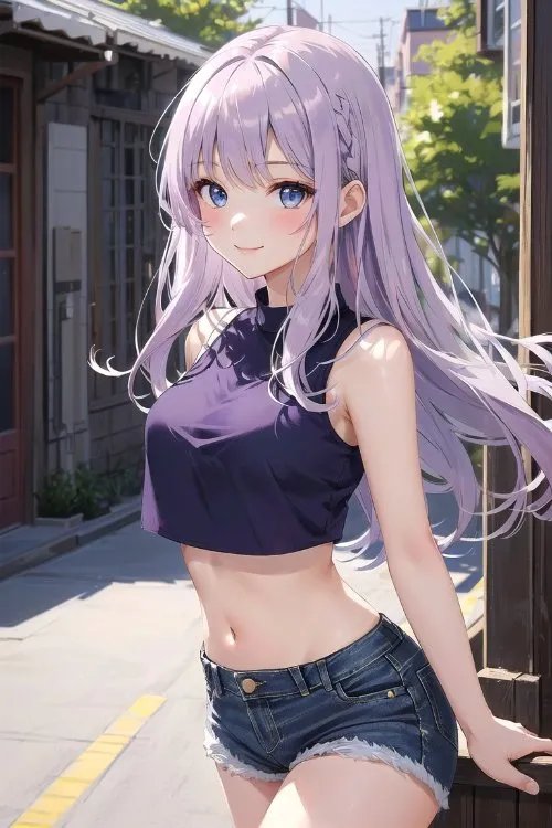 动漫美图杂赏：热裤 死库水 夏日运动展现绝美好身材