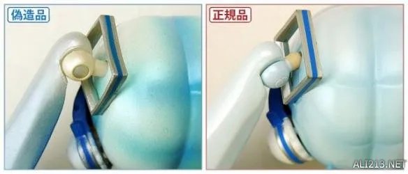 正版手办与盗版邪神大比拼 比一比就可以看出真假！