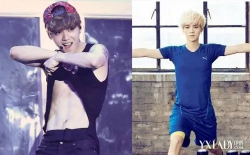 鹿晗亚洲帅鹿晗肌肉照有料分享肌肉锻炼法