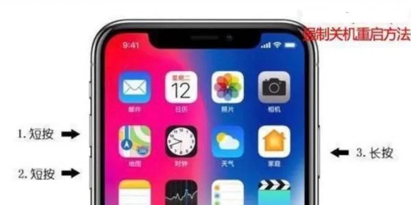 苹果x手机黑屏打不开怎么办？