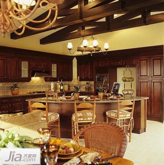 开启小资模式 17款开放式厨房吧台设计