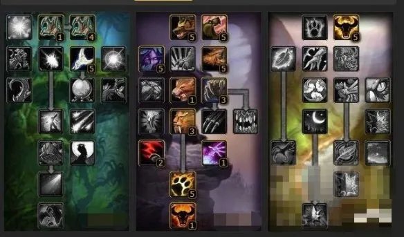 怀旧服德鲁伊天赋加点