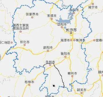 靠近湖南永州市城市有那些?