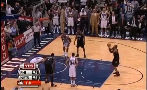 NBA历史上有没有没过半场就绝杀的比赛？