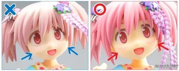 正版手办与盗版邪神大比拼 比一比就可以看出真假！