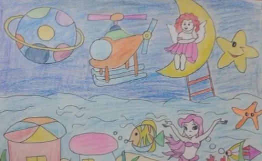 未来世界怎么画