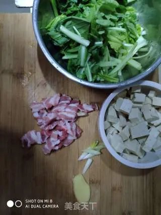 小白菜炖豆腐