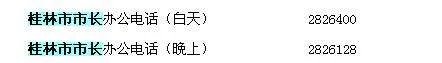 桂林市民投诉热线