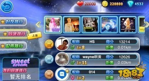 陌陌劲舞团排行榜系统